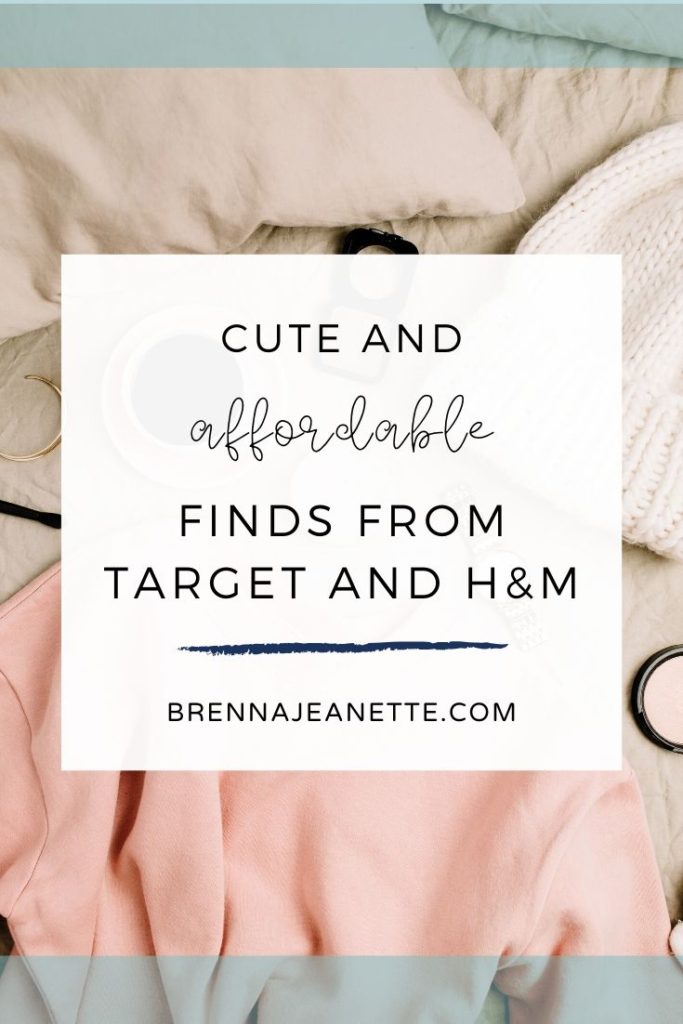 Cute and Affordable Fashion finds from Target and H&M