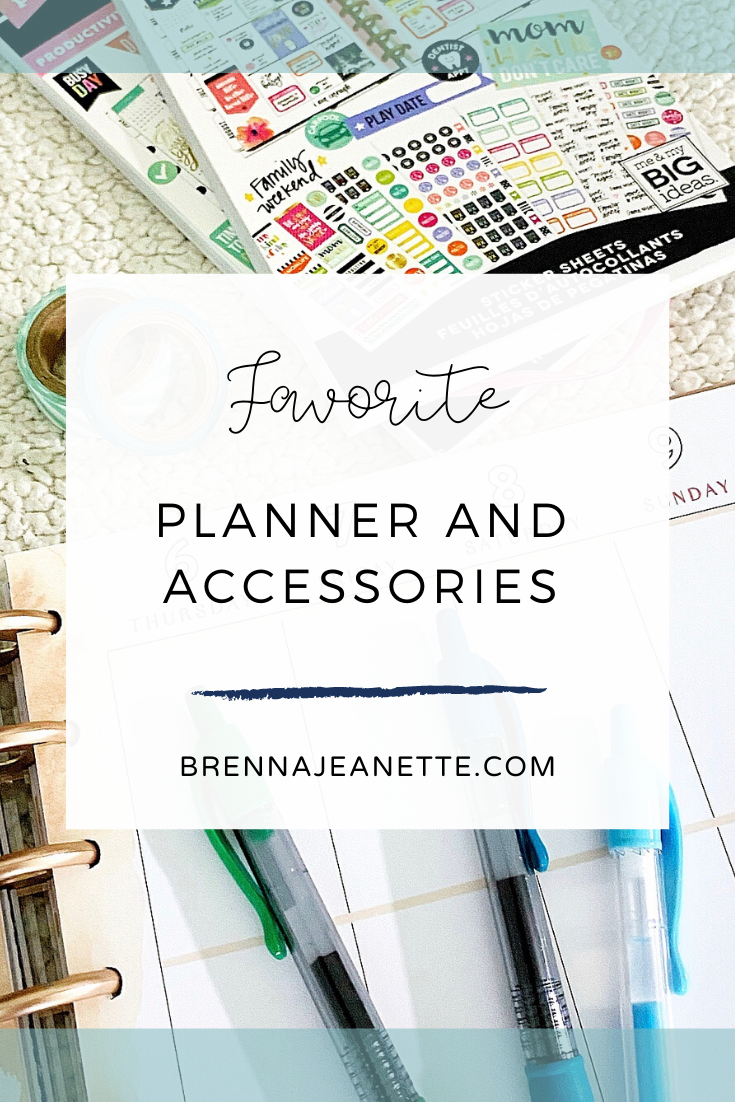Favorite Planner & Accessories