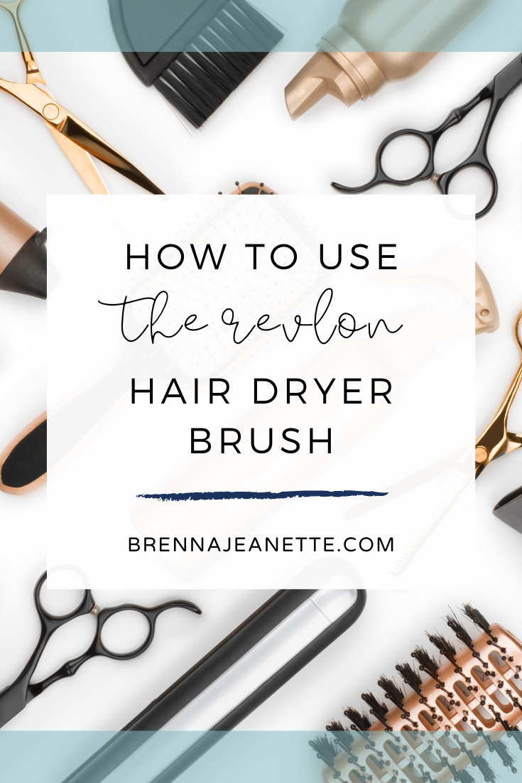 How To Use The Revlon Hair Dryer Brush