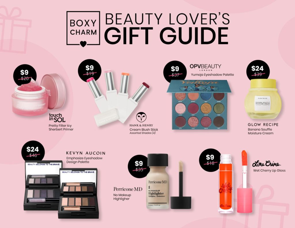 BoxyCharm Beauty Lovers Gift Guide