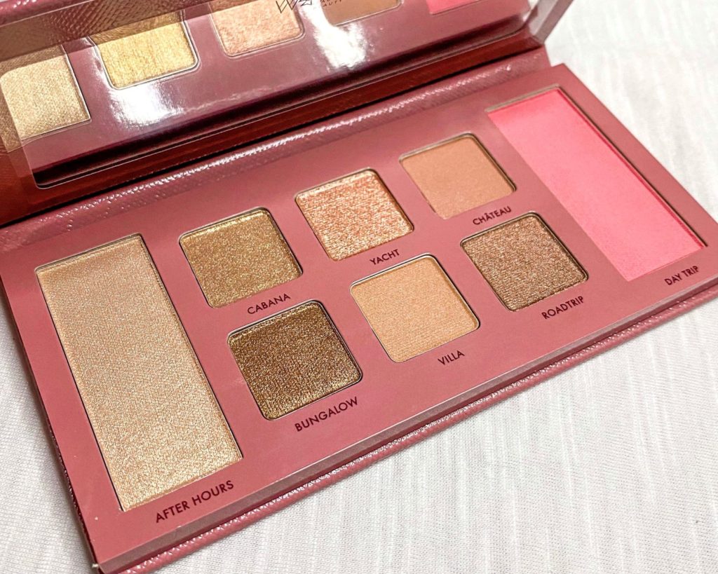 February 2021 Base - Wander Beauty Getaway Eye and Face Palette Open